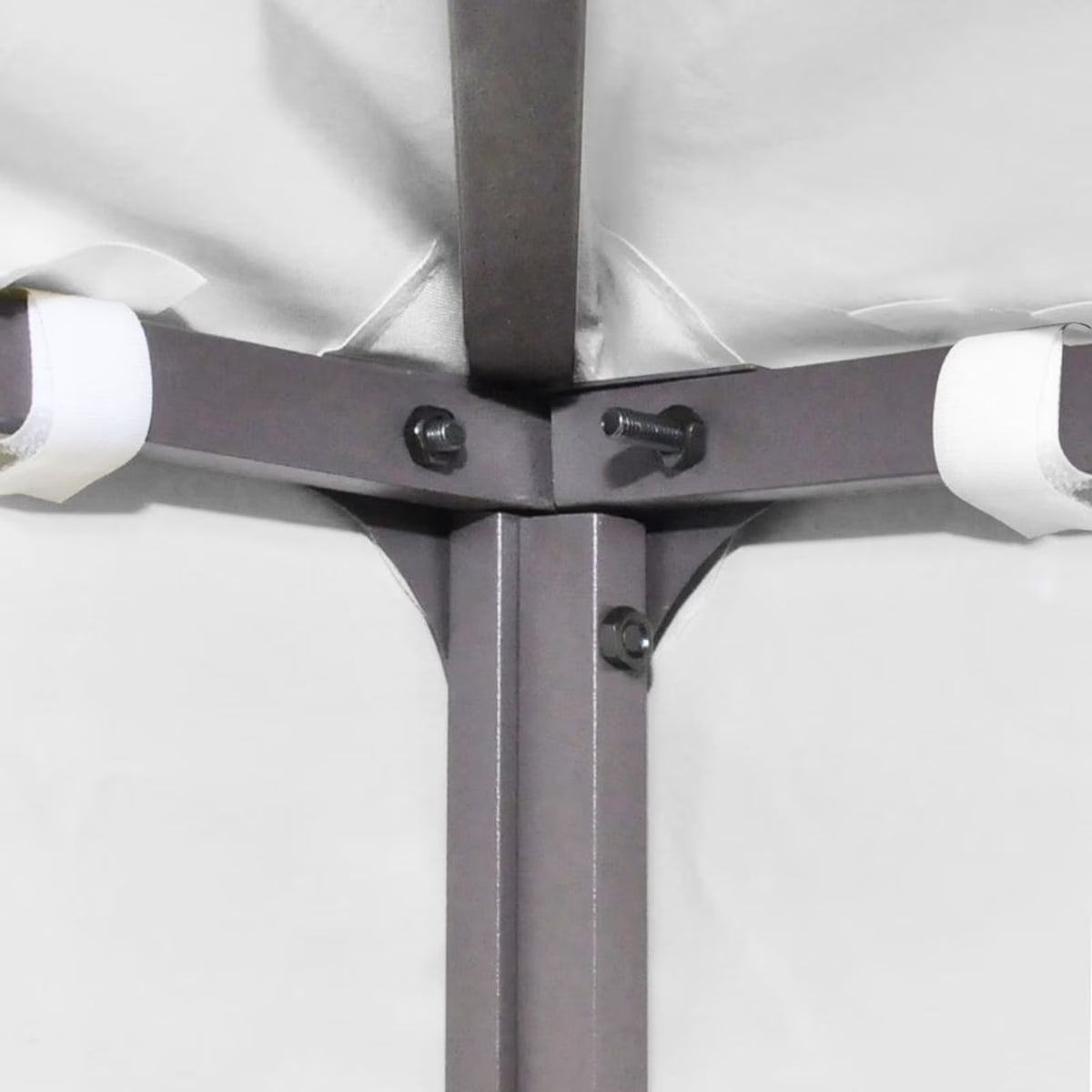 White 9.8'x9.8' 2-tier Canopy Patio Shelter T280856