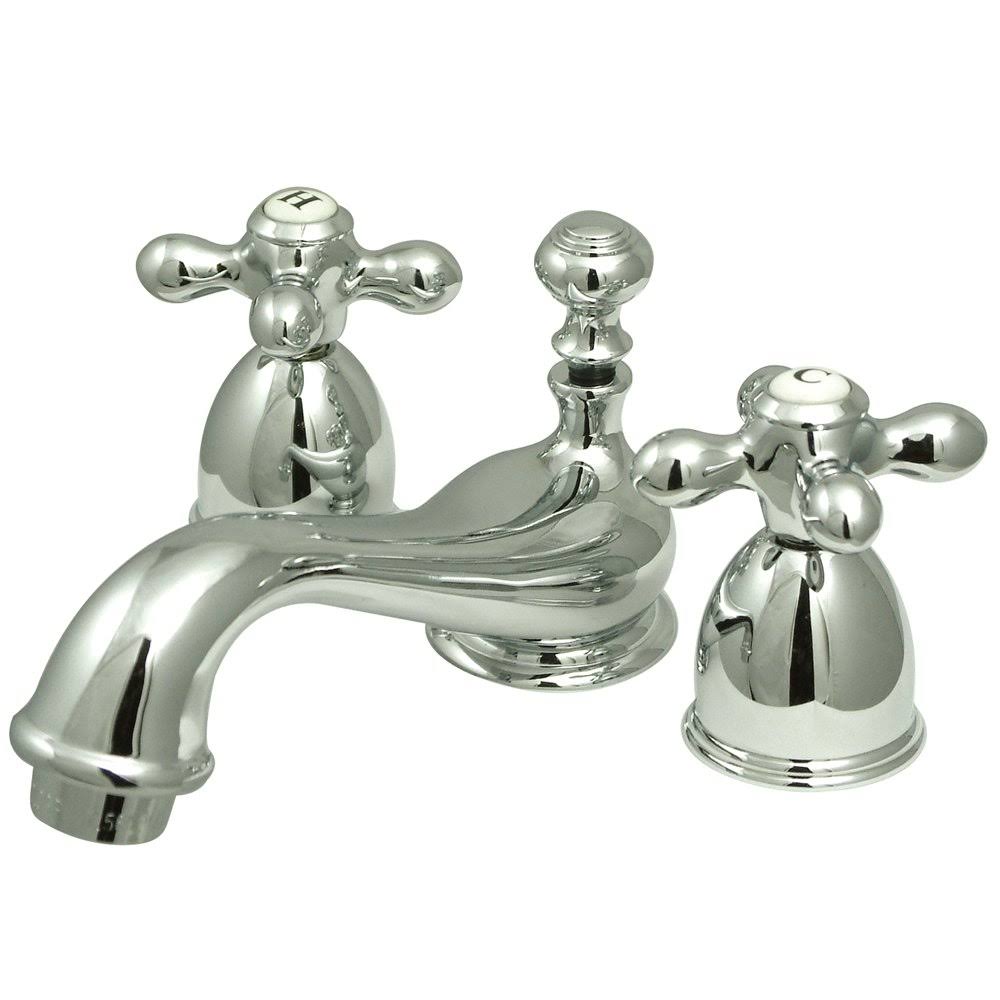 Chrome Mini Widespread Faucet R542