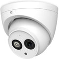 6MP UltraHD Outdoor PoE IP Camera, All-Metal Eyeball Dome Security Network Camera with Built-in MIC, 164ft Smart EXIR Night Vision, H.265, WDR, 3D DNR, IP67 Waterproof P713