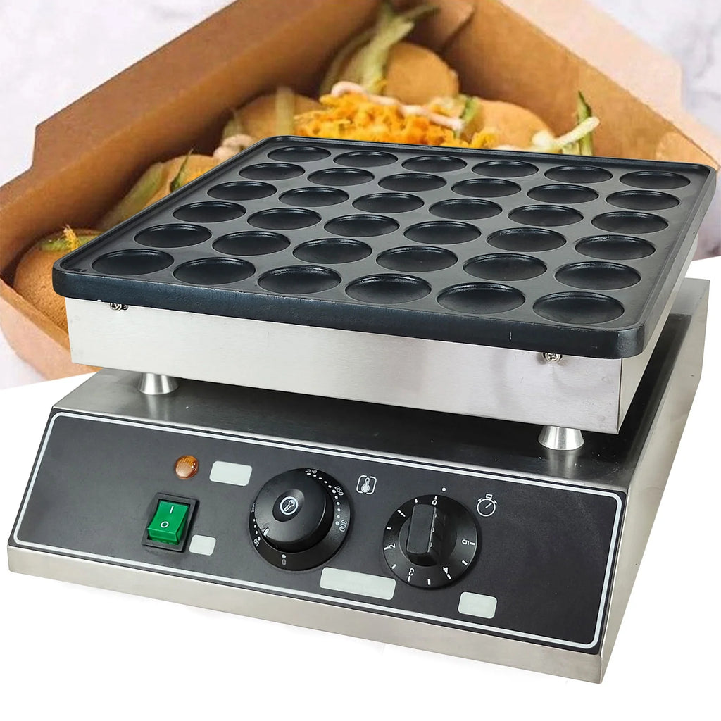36 Holes 1000W Commercial Electric Nonstick Waffle Maker Machine A22525