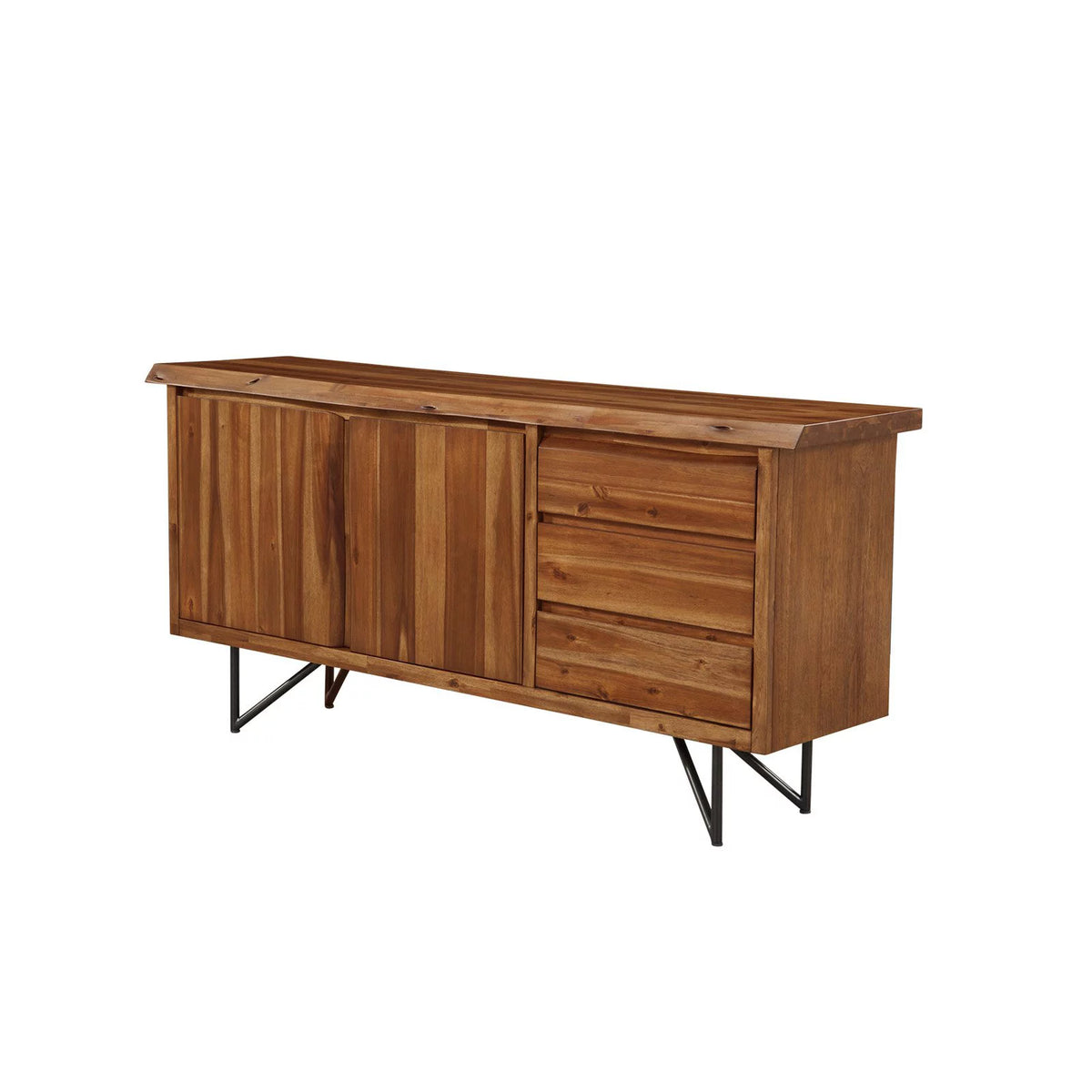 Live Edge Wood Dining Server N109197