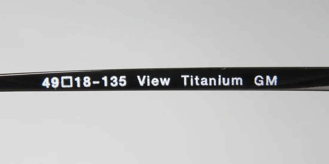 Titanium Half-Rim Eyeglasses A74134