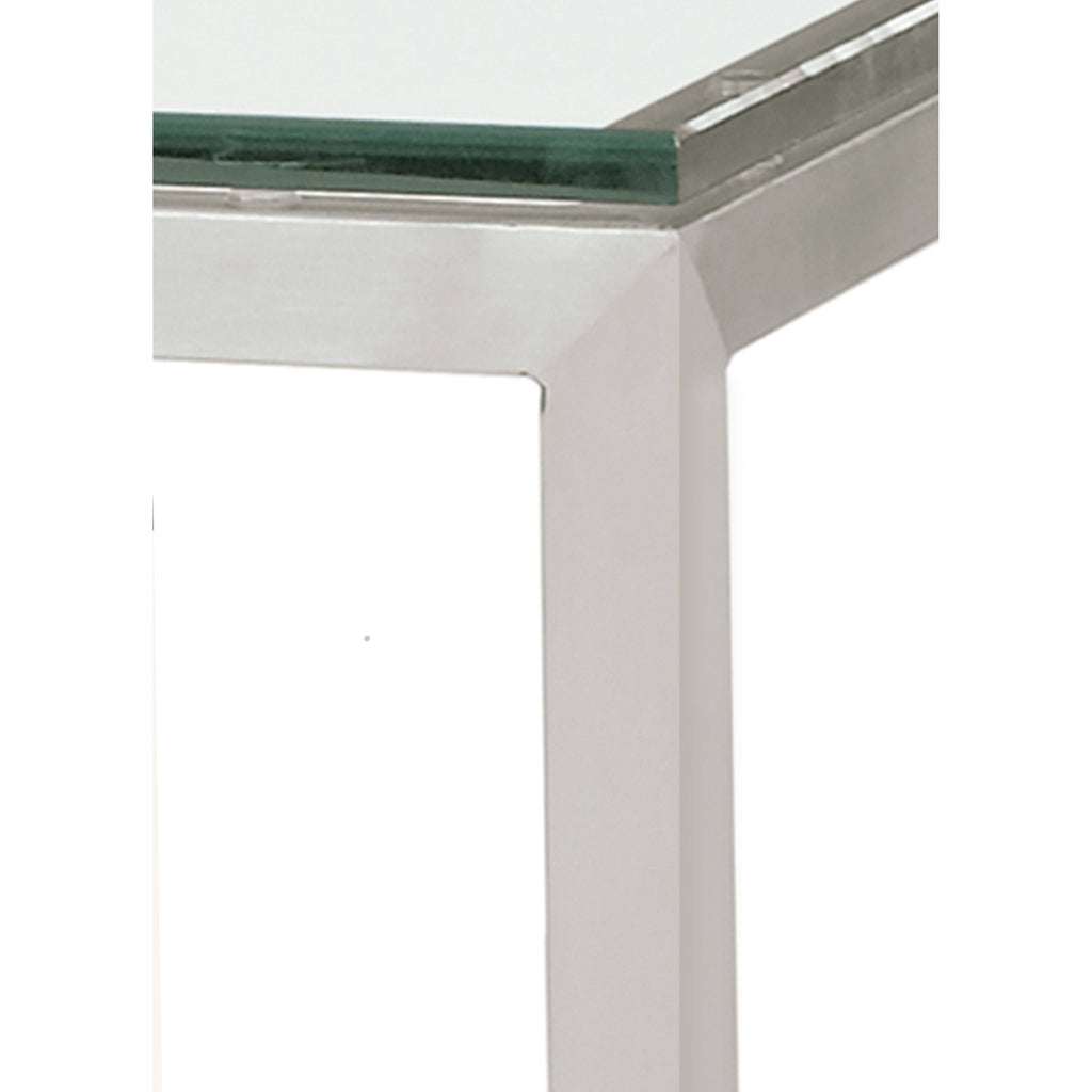 Orange Recycled HDPE Patio Table A160010