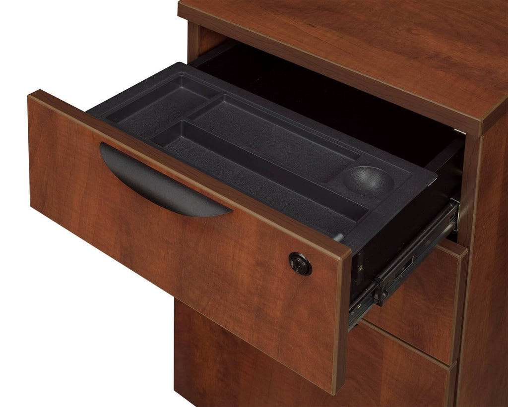 Mahogany Deskside Box File Cabinet S59145
