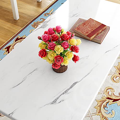 Faux Marble Coffee Table Set of 3 Piece Metal Frame U522