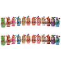 24 Pcs Russian Wooden Nesting Dolls Matryoshka L51207