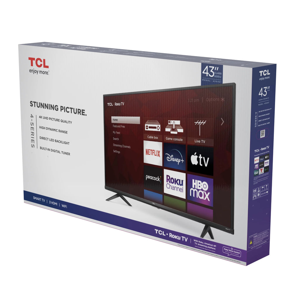 43 Class 4K UHD HDR Smart TV U561