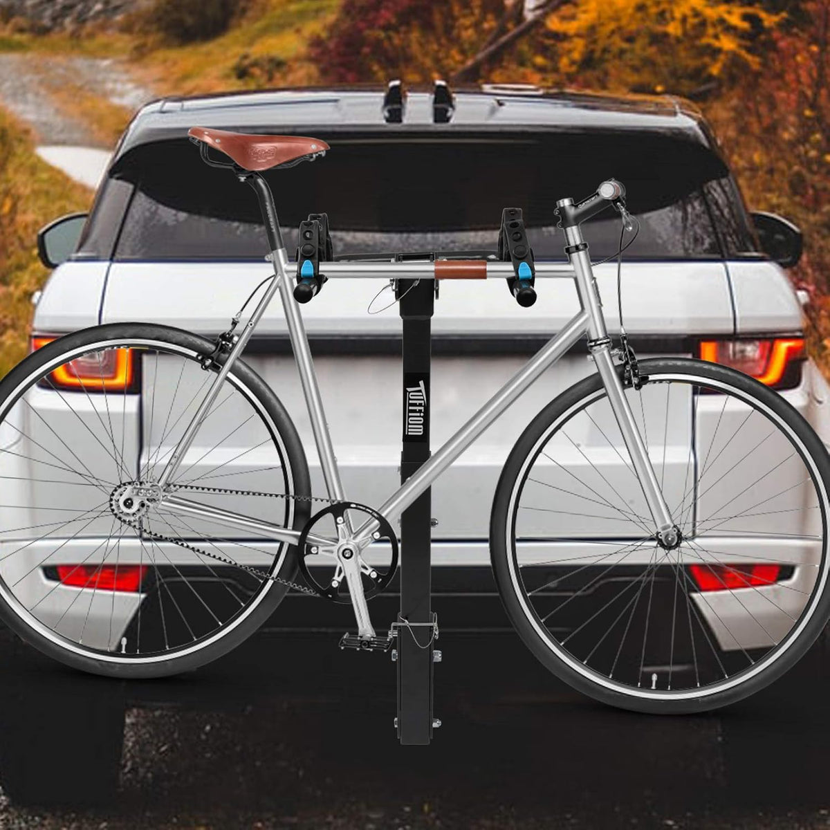 2-Bike Hitch Mount Rack with 2Inch Hitch Receiver, Black W26021