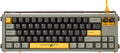 65% Wireless Wired Mechanical Keyboard with White LED Backlit X219
