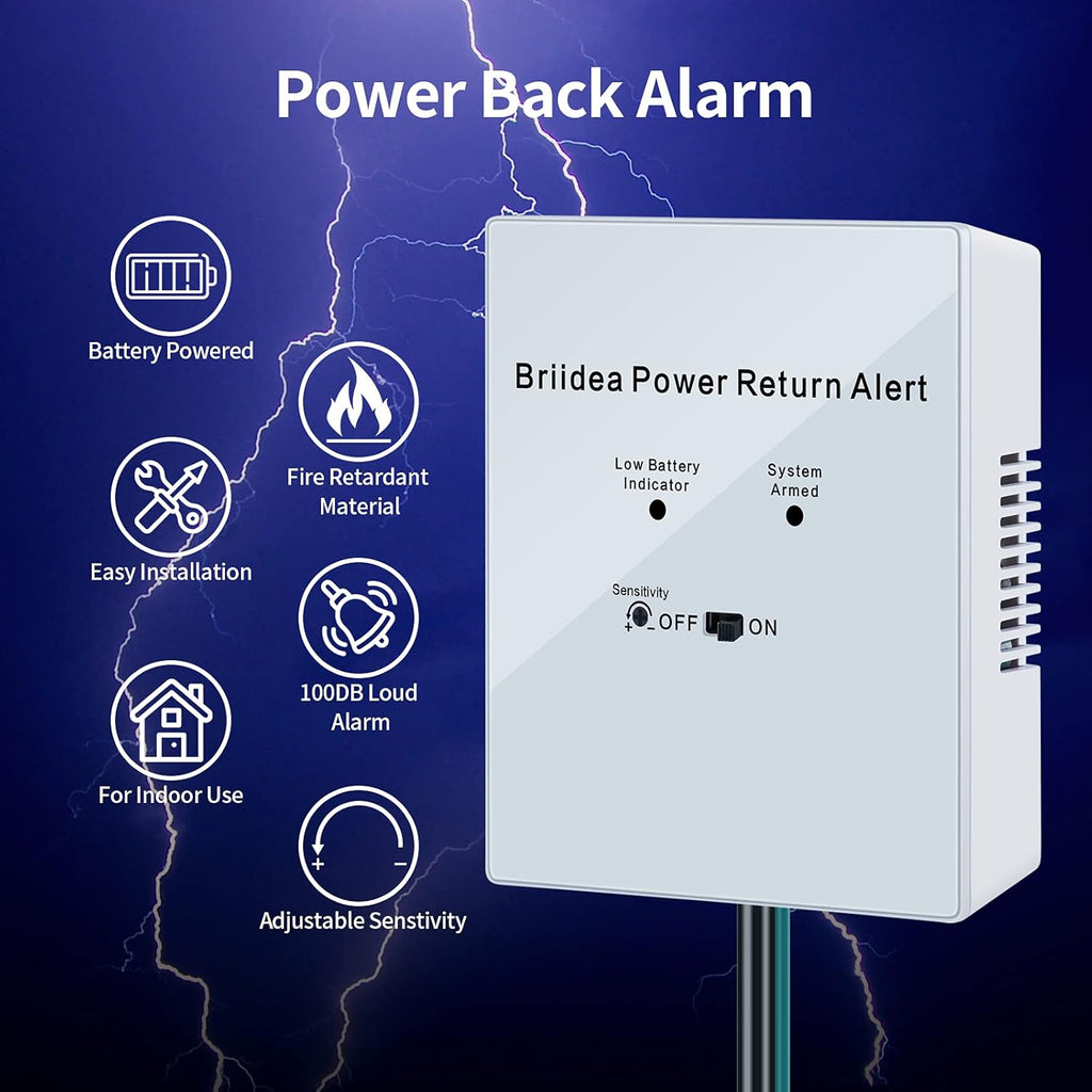 Power Return Alarm with LED Indicator Y814937