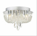 Polished Chrome Flush Mount Light D350864