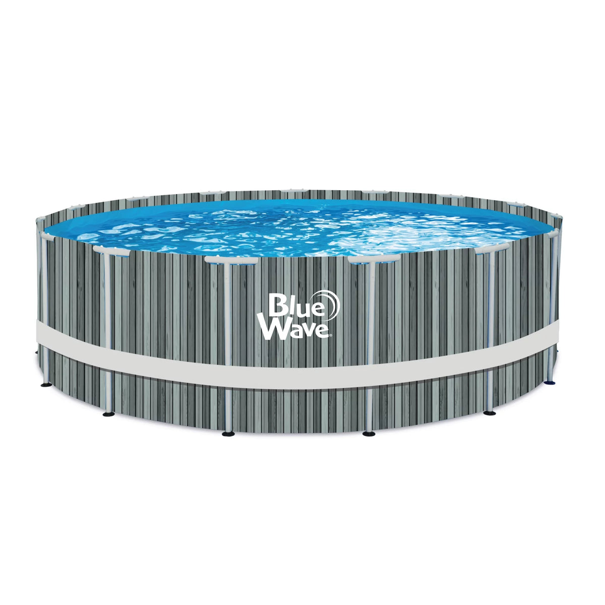15-ft Round 48-in Deep Above Ground Swimming Pool with Cover N111315