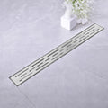 Linear Shower Drain 60 inch Brushed 304 Stainless Steel O6193