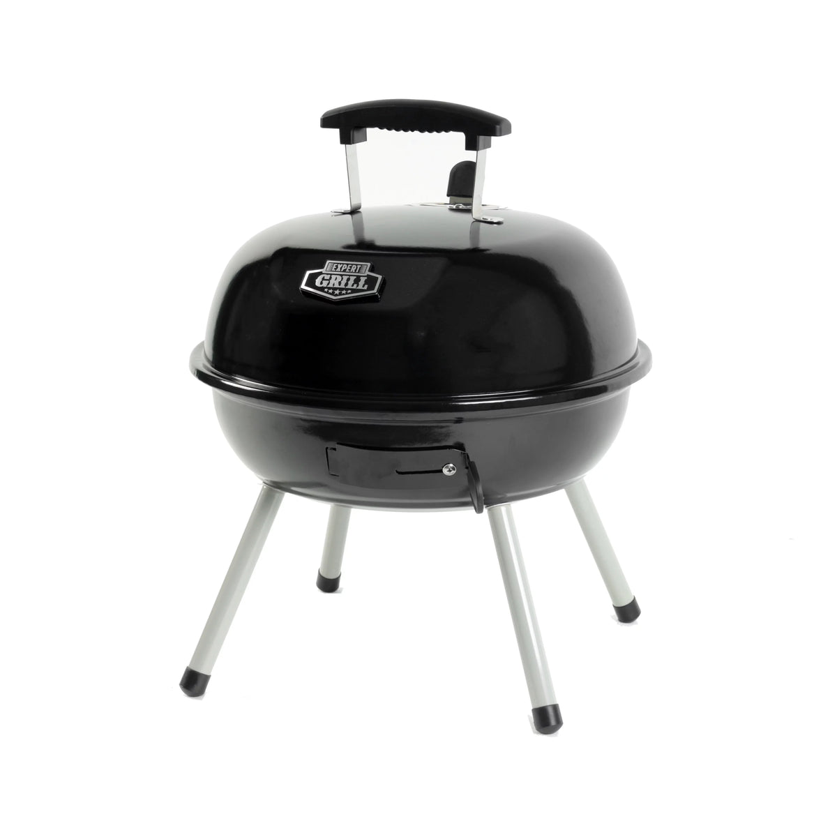 Portable Charcoal Grill, Black E281