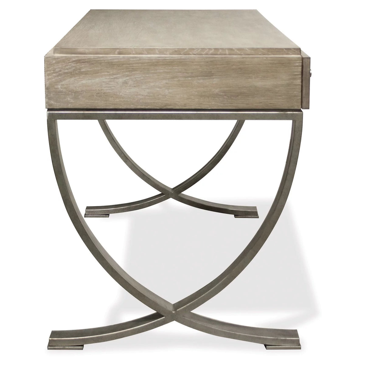 Wood and Metal Writing Desk B7863