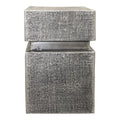 Antique Nickel Accent Table O312031