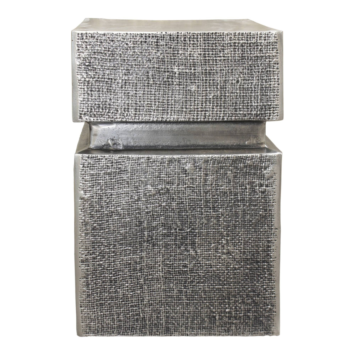 Antique Nickel Accent Table O312031