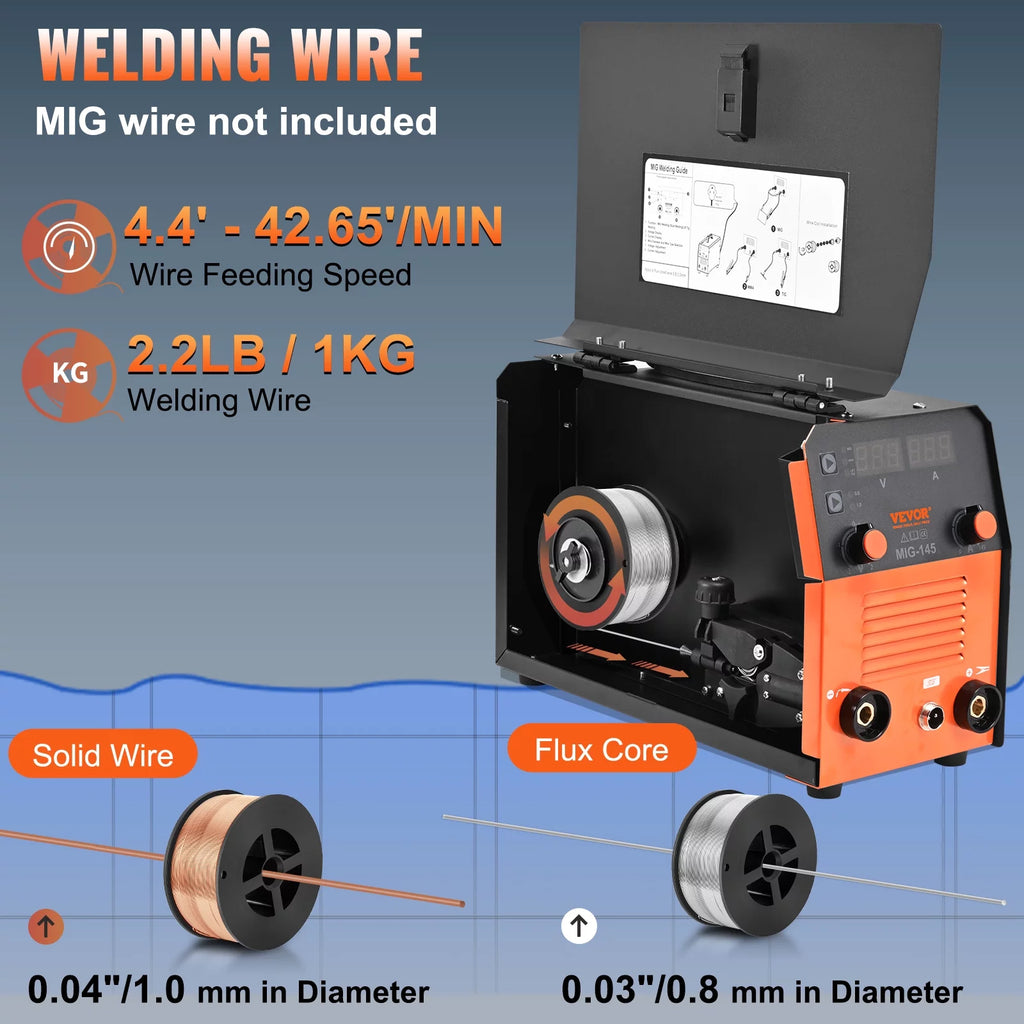 145A 3 in 1 MIG TIG MMA Welding Machine W39491