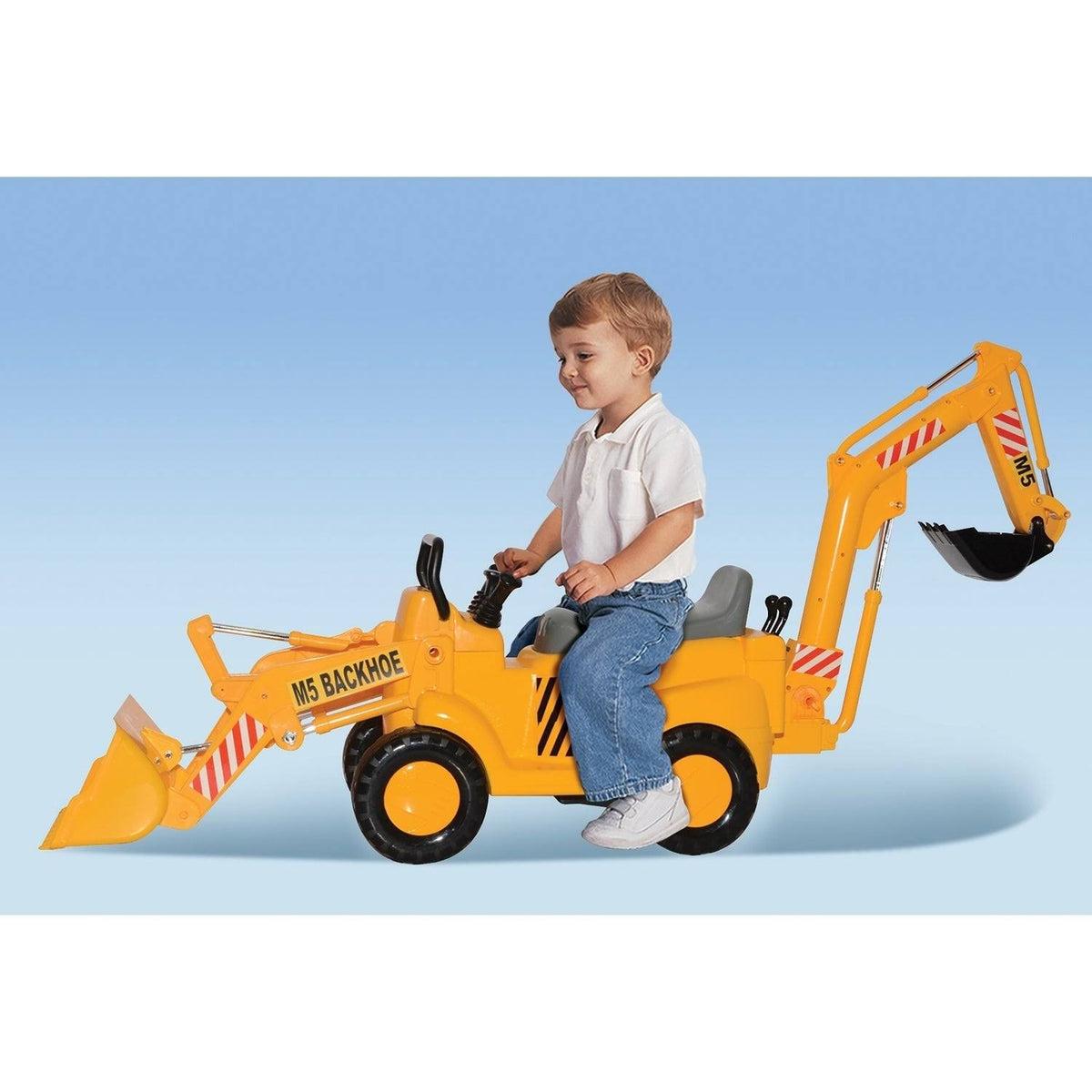 Front End Loader & Backhoe Ride-On K24733