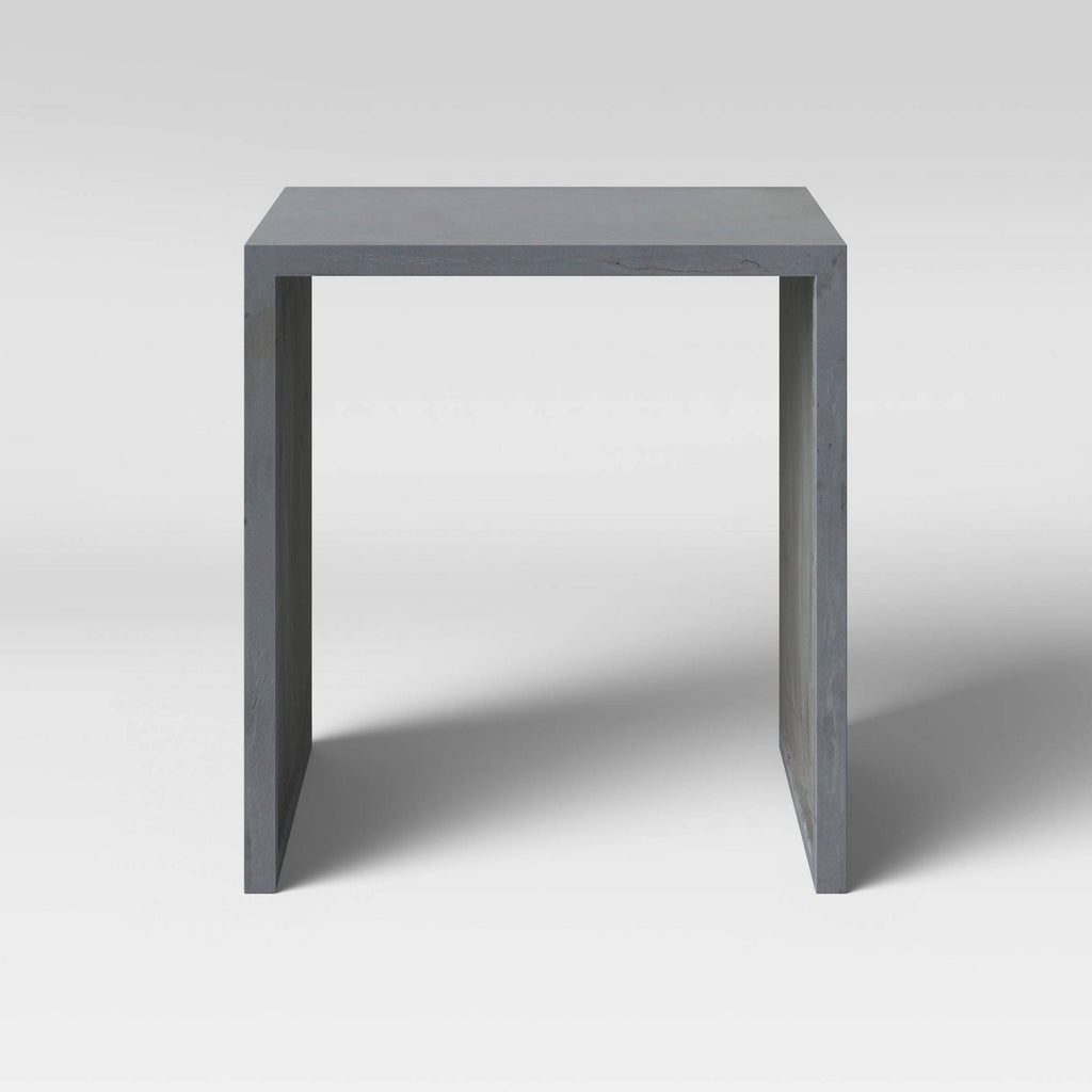 Concrete Patio Accent Table W220