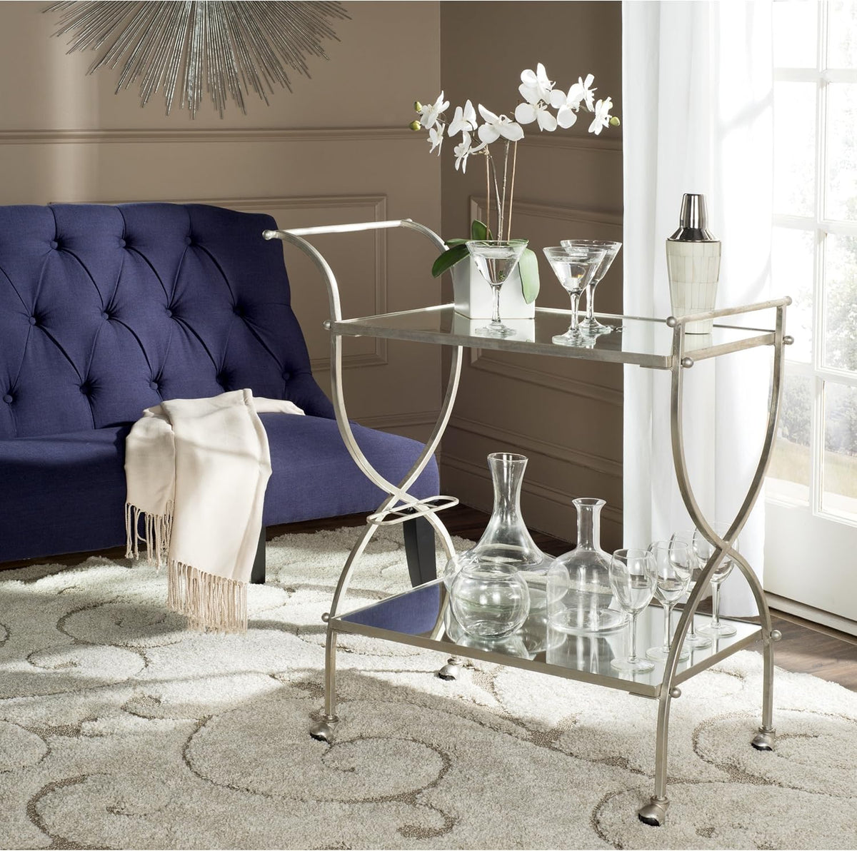 Gold Bar Cart B74296