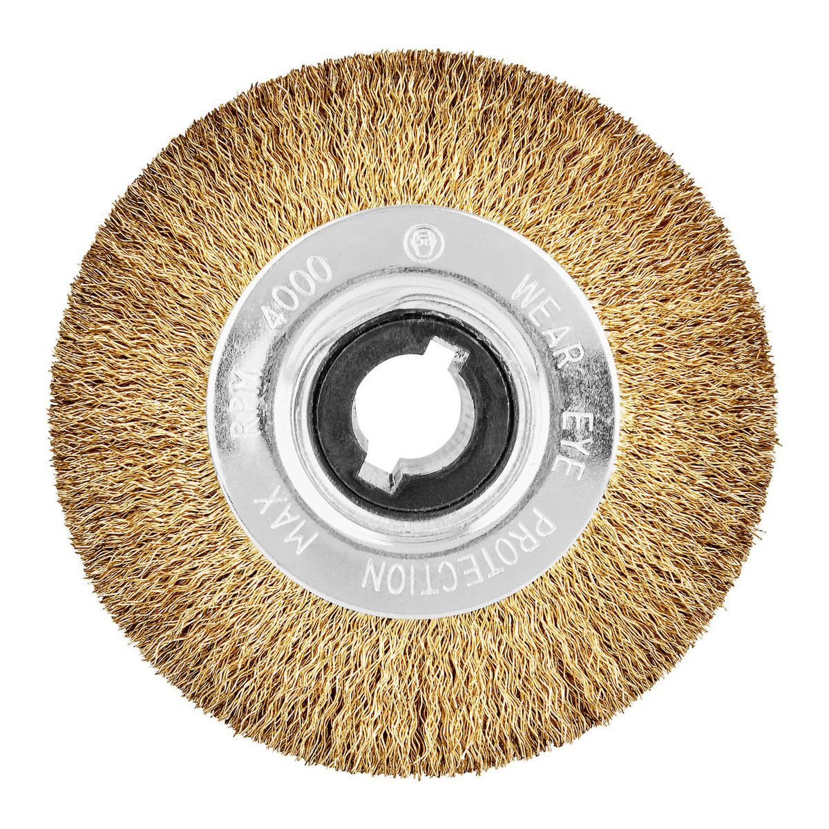 4-1/2 in. x 4 in. x 3/4 in. Crimped Steel Wire Drum M44948