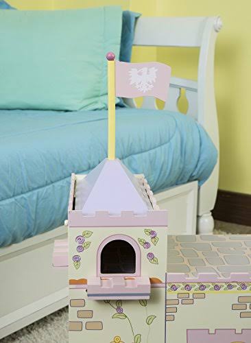 Wooden Fairytale Castle on Lazy Susan X816287