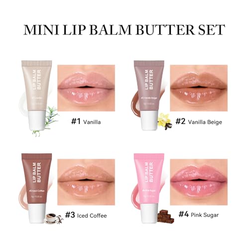 4Pcs Hydrating Lip Gloss Set F845758