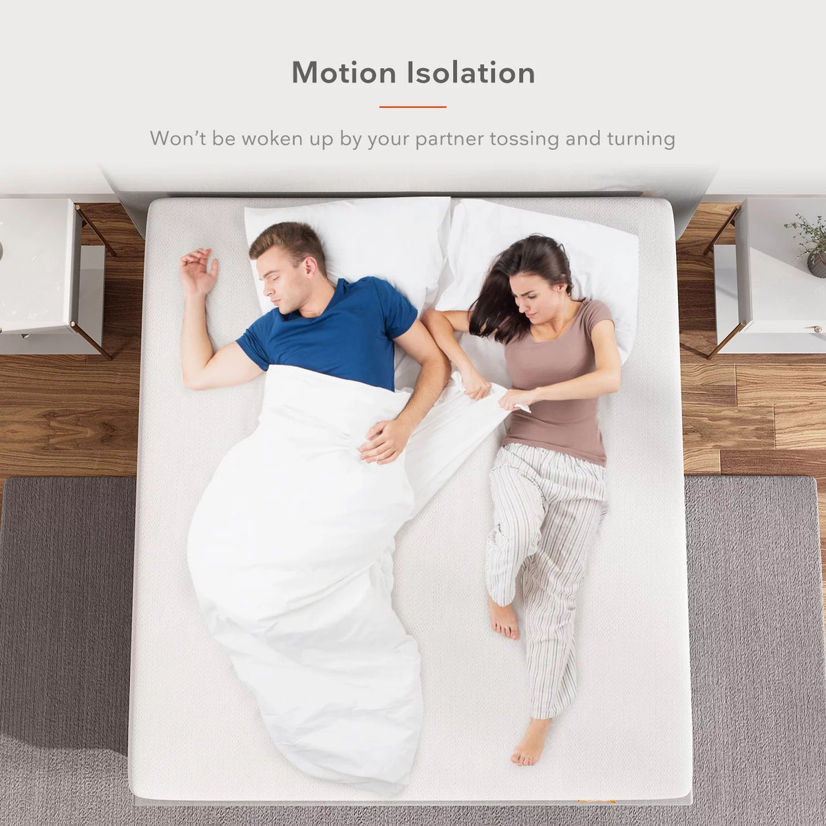 12 Cool Gel Memory Foam Medium Firm Mattress King E6524