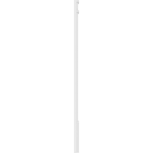 Flat Panel PVC Pilaster with Decorative Capital & Base (Pair) I311