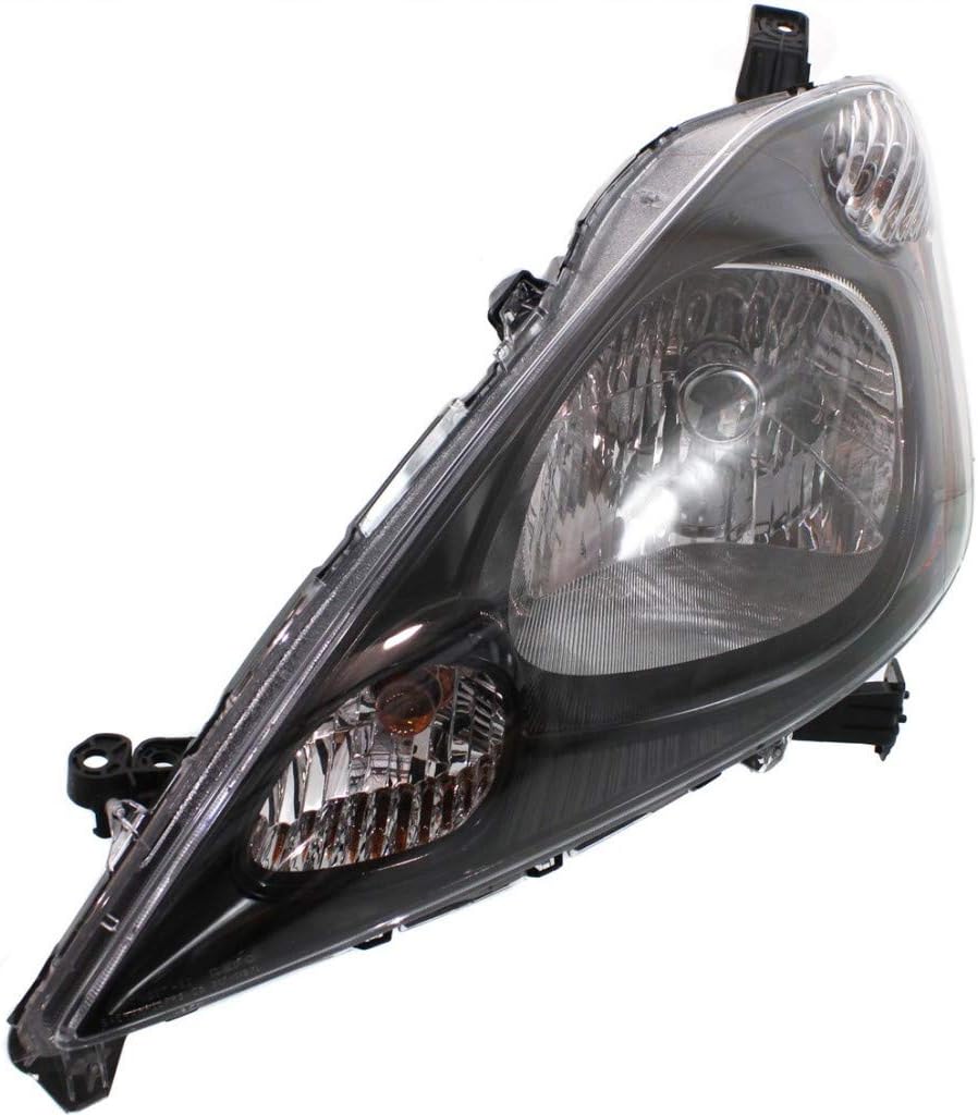 Passenger Side Halogen Headlight Assembly for 2012 2013 2014 Honda Fit Sport Model G629