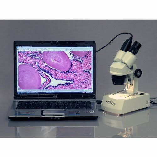 20X-40X-80X Binocular Stereo Dissecting Microscope with 2MP USB Camera M536