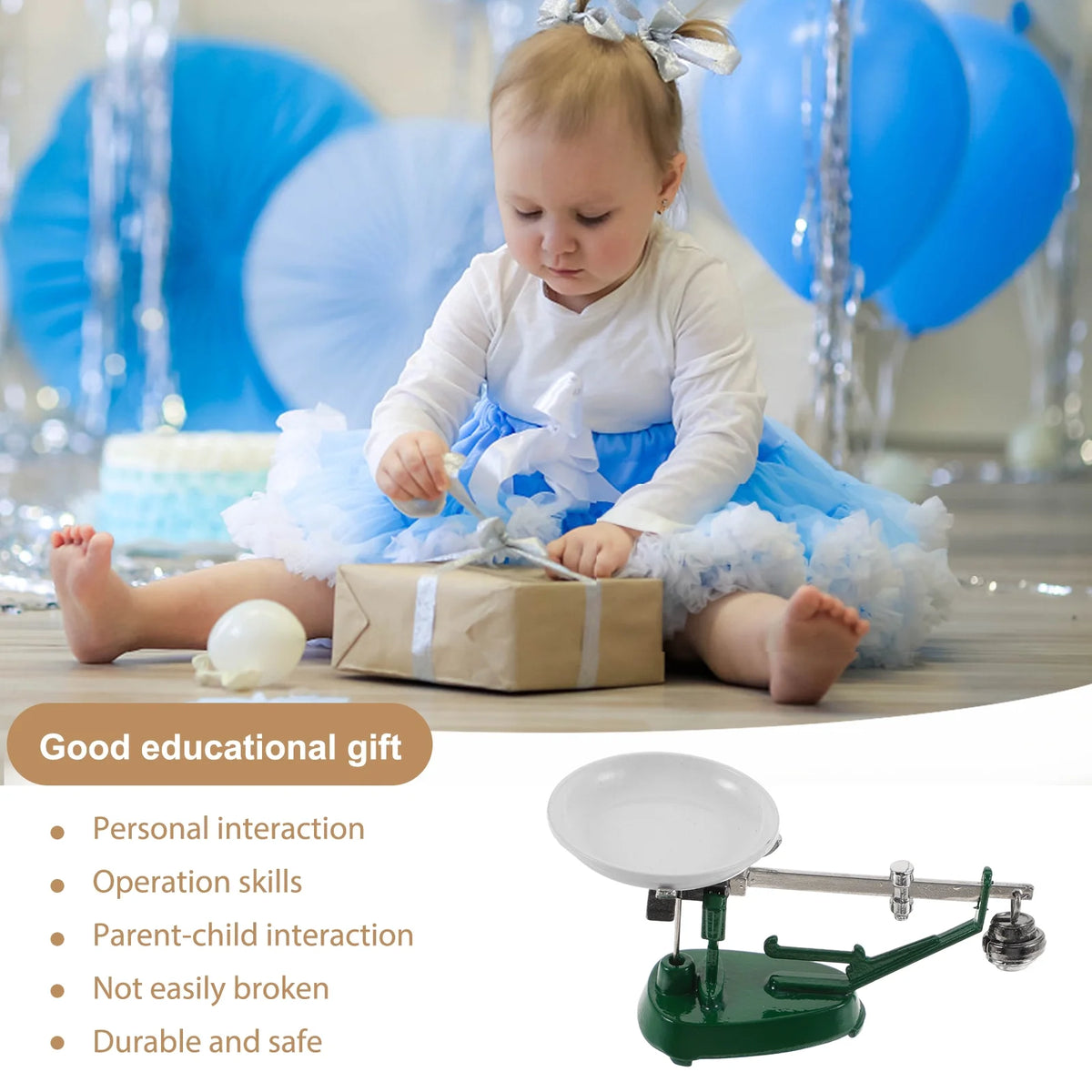 Miniature Metal Weighing Balance Toy R89173