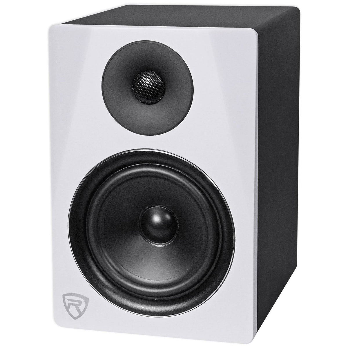White 2-Way Powered Studio Monitor Speaker G105690
