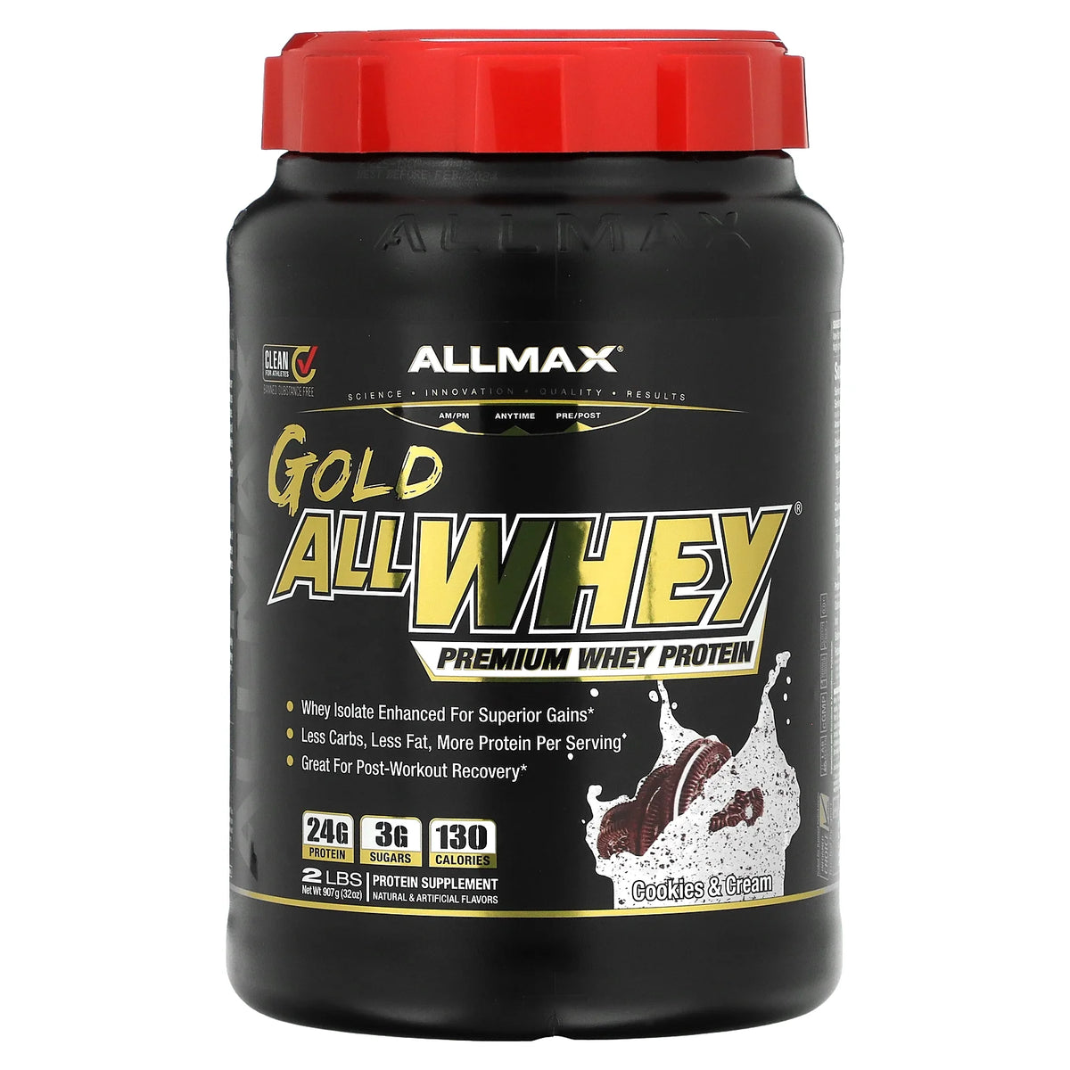 Cookies & Cream Whey Protein Isolate Blend 2 lbs D247