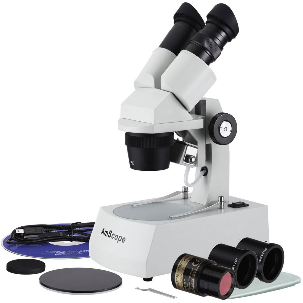 20X-40X-80X Binocular Stereo Dissecting Microscope with 2MP USB Camera M536
