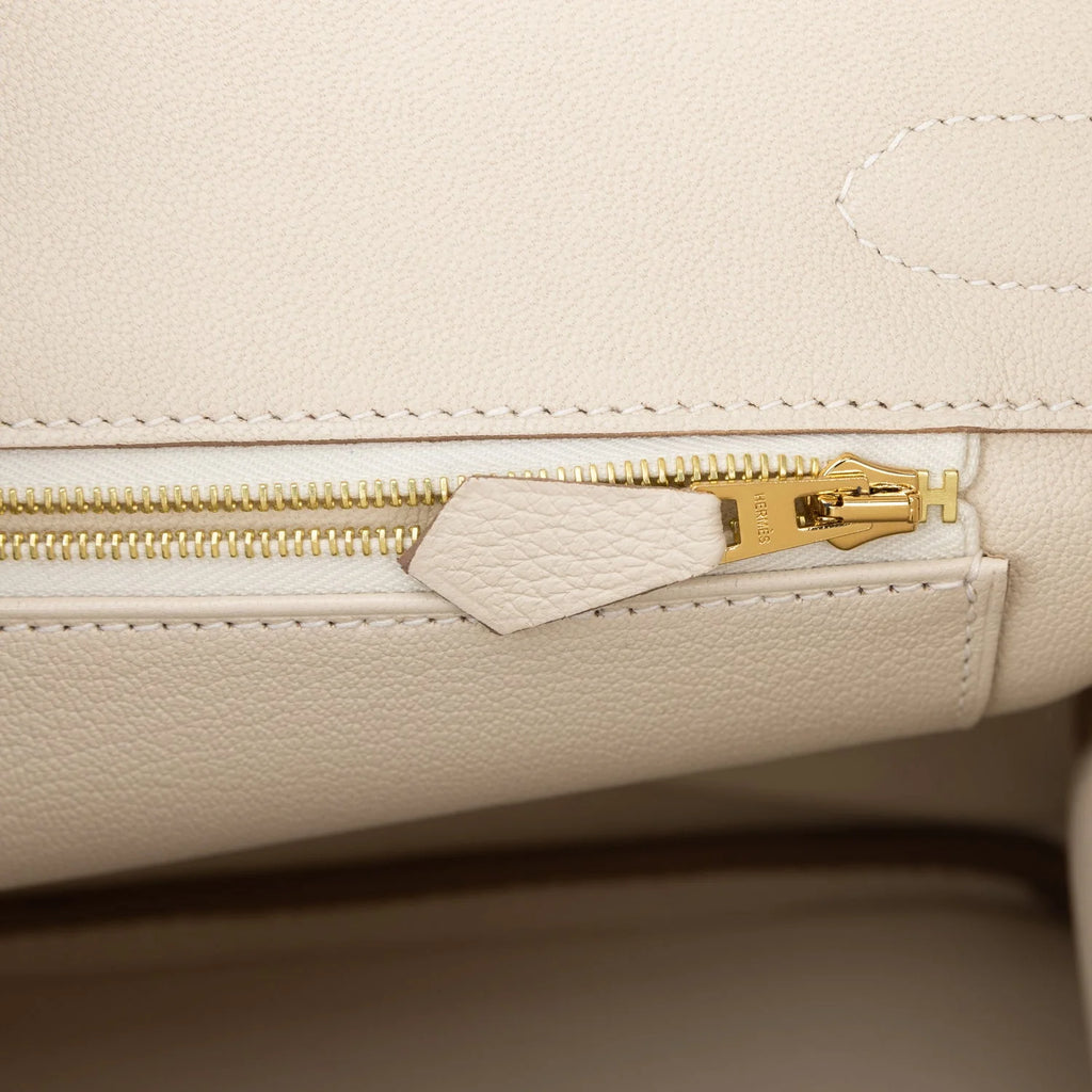 Birkin 30 Craie Togo Rose Gold Hardware Q6697