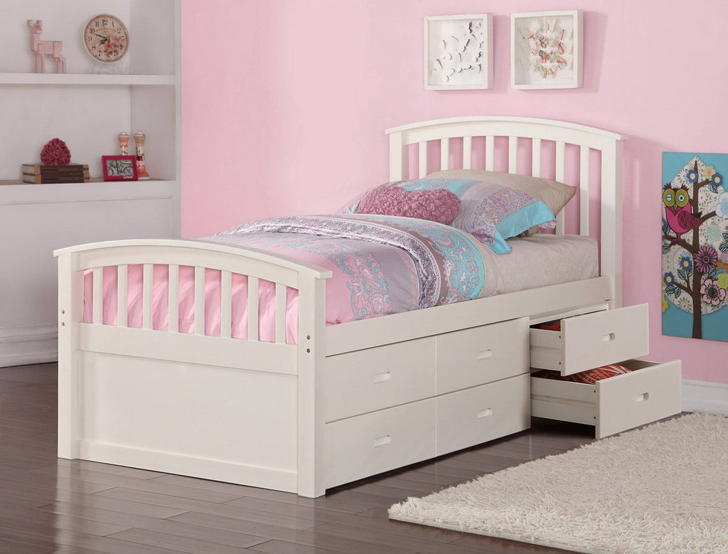 6 Drawer Twin Storage Bed Q74196