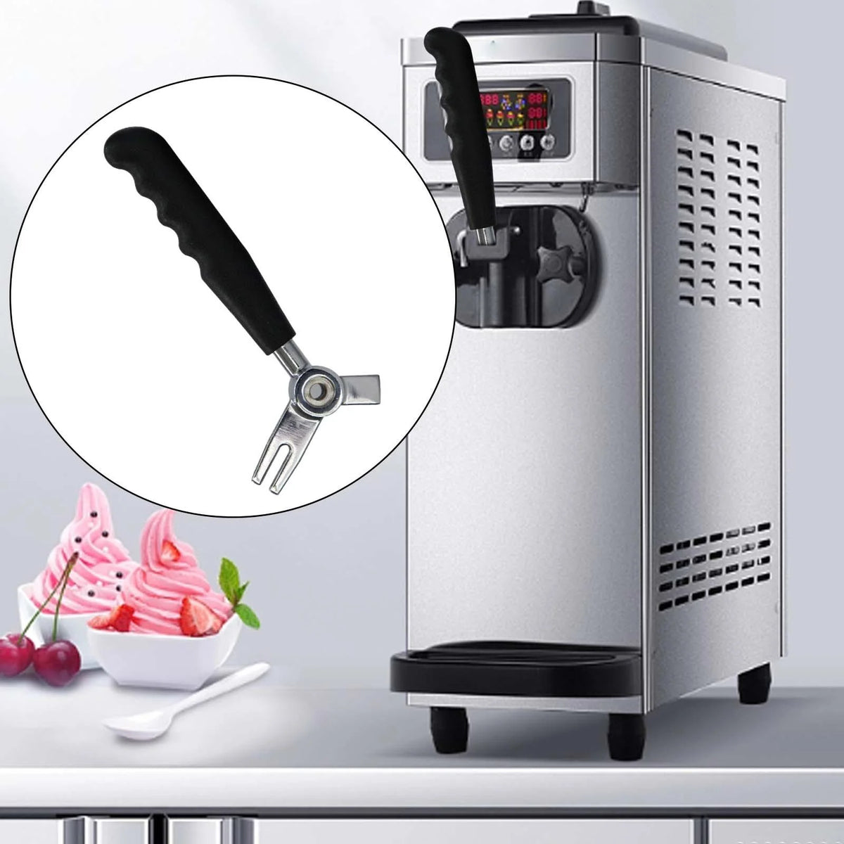 Ice Cream Machines Handle Grip Replaceable Spare Parts C3634