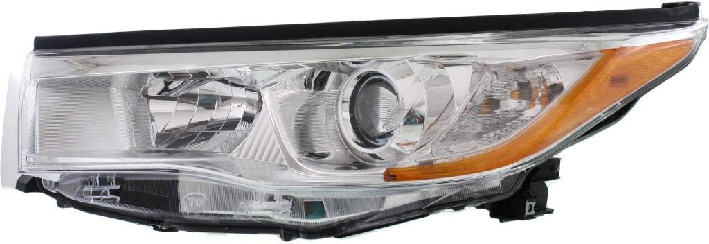 Smoked Chrome Accent Head Light Driver Side A33486