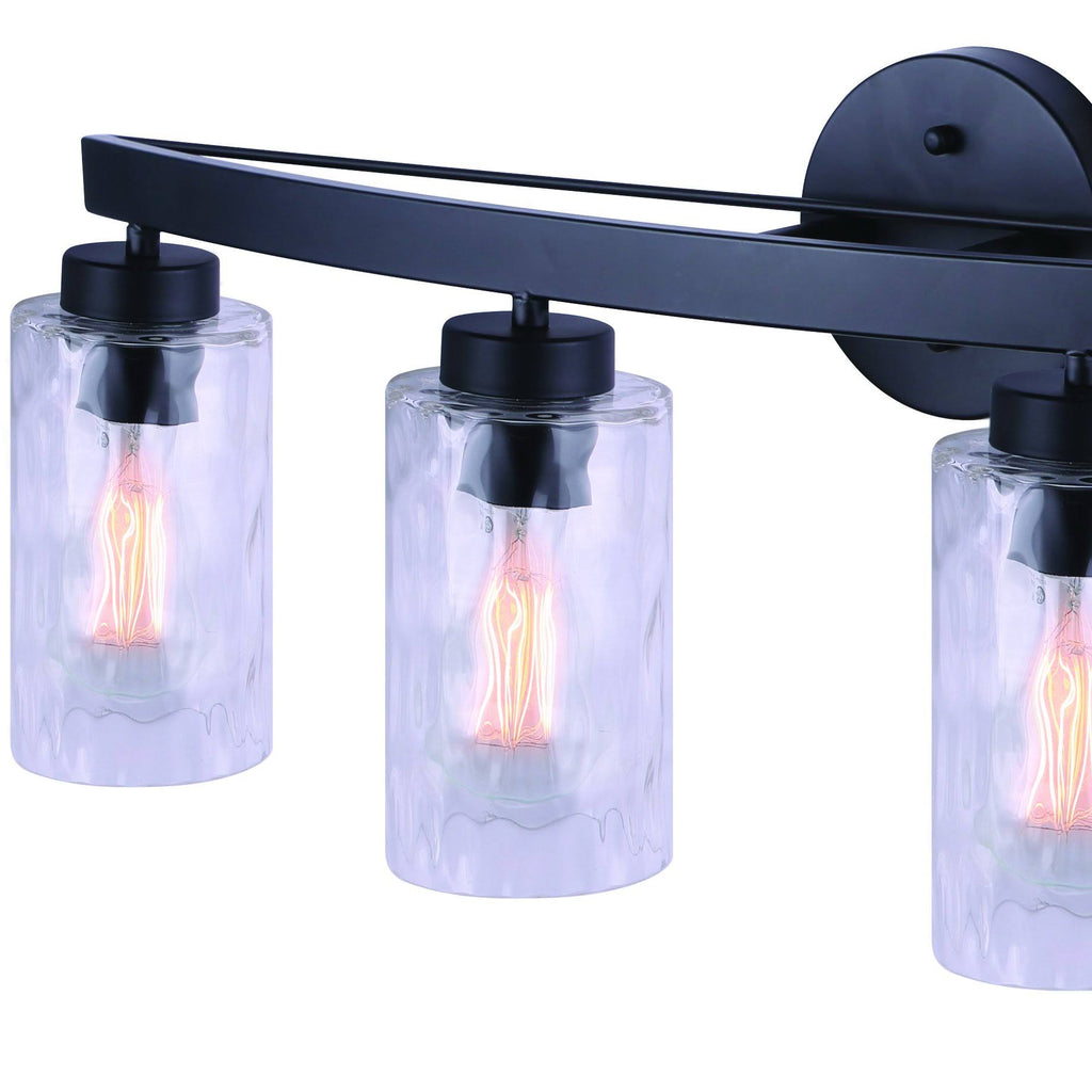 Black 4 Light Vanity X651040