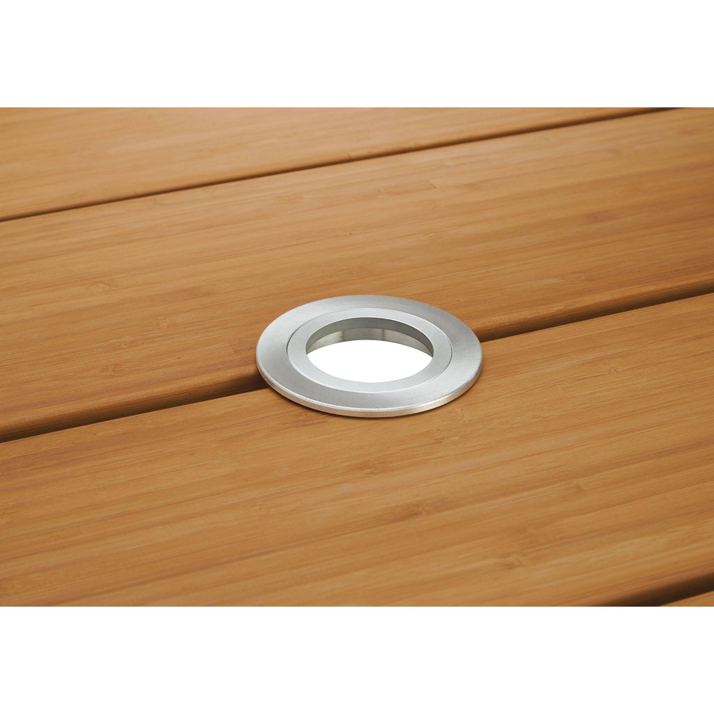 Orange Recycled HDPE Patio Table A160010