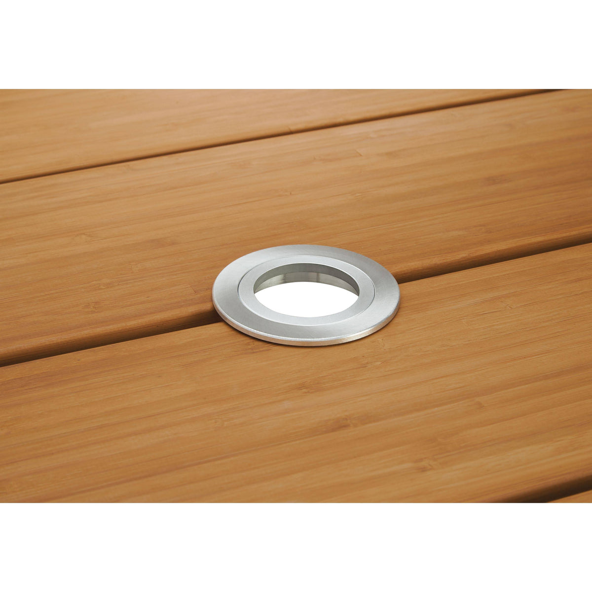 Orange Recycled HDPE Patio Table A160010