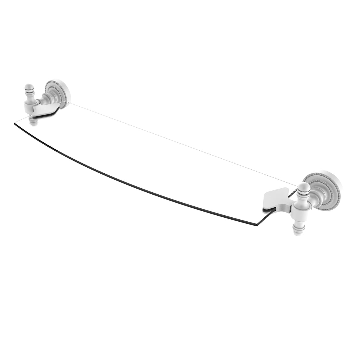 Matte White Glass Shelf G711322