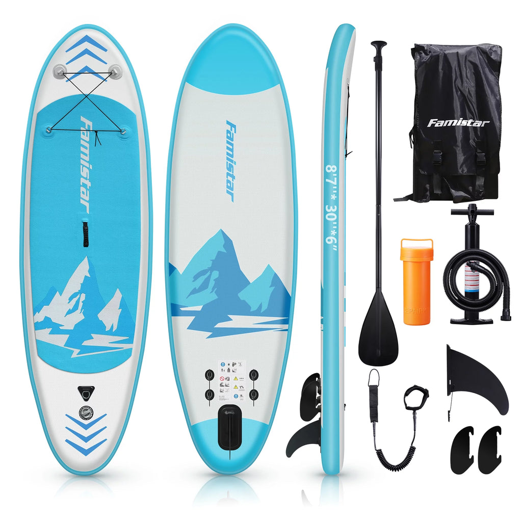 Inflatable Stand Up Paddle Board with Paddle Pump and Backpack Y557