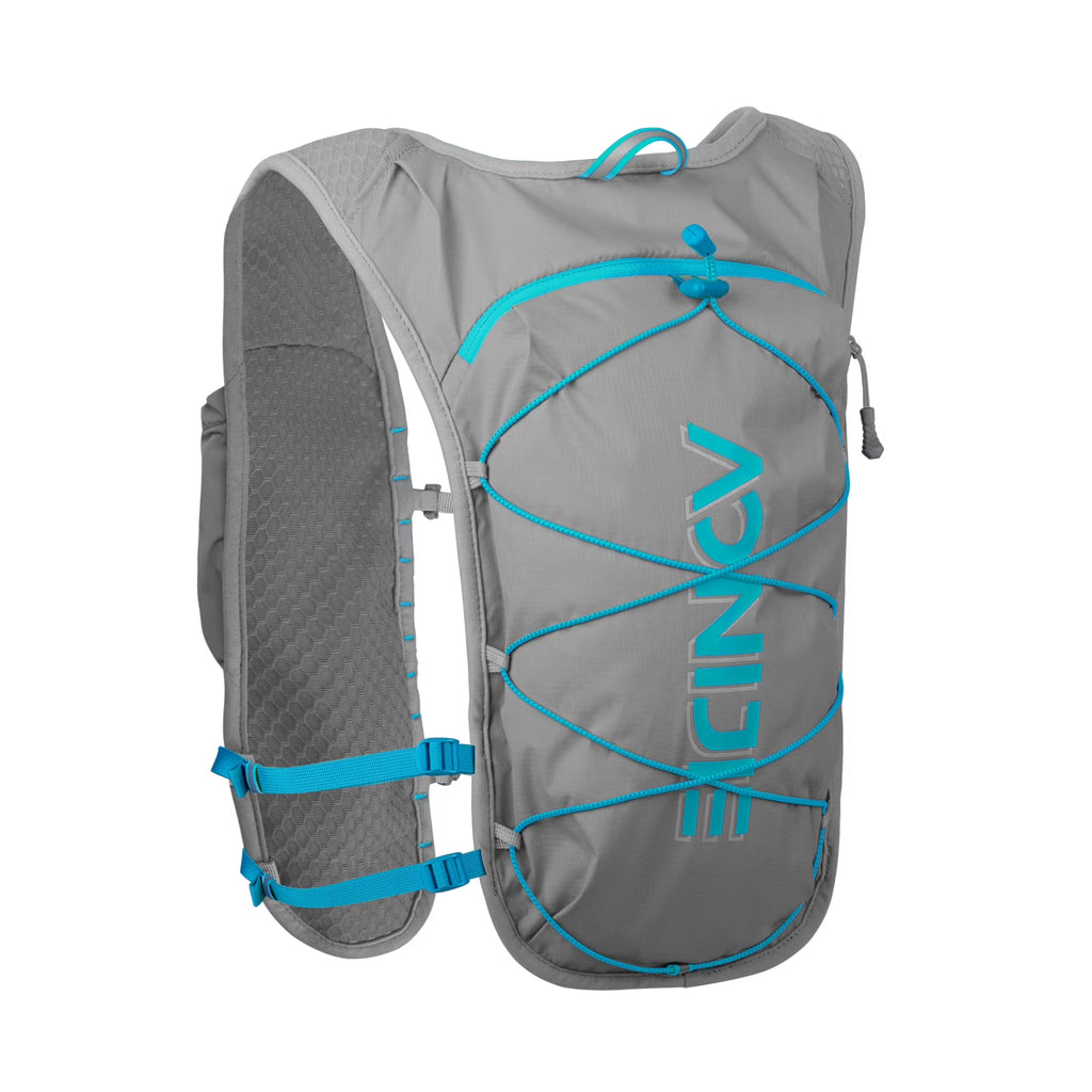 5L Lightweight Hydration Pack Running Vest Adjustable Buckle (Gray) R15223