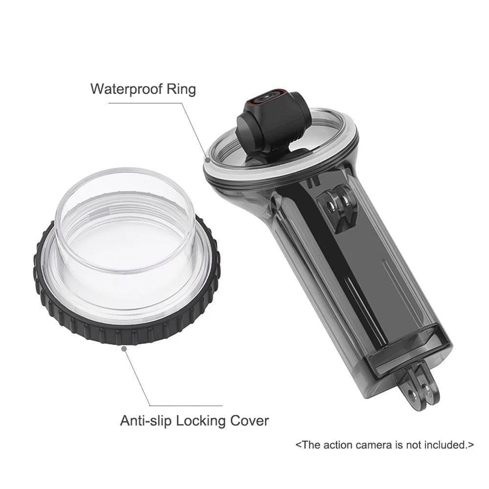 Waterproof Diving Housing Underwater 60M with Lanyard for Osmo Pocket 2 Action Camera G351725