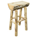 Counter Height Half Log Barstool V756370