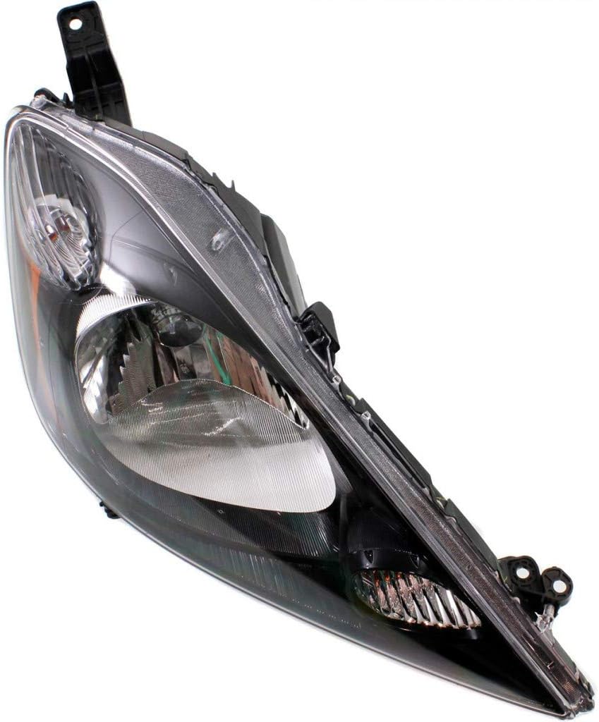 Passenger Side Halogen Headlight Assembly for 2012 2013 2014 Honda Fit Sport Model G629