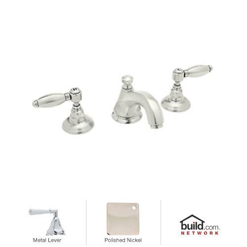Polished Nickel Widespread Lavatory Faucet S8605